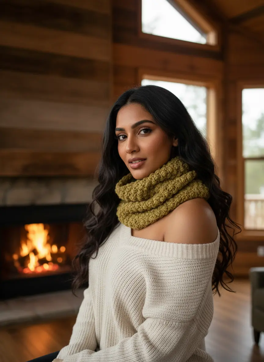 Cochineal red merino knitwear