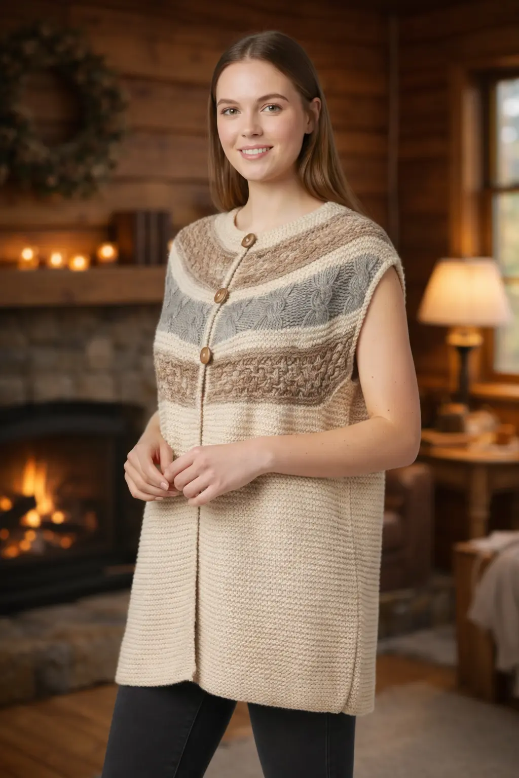 Cochineal red merino knitwear