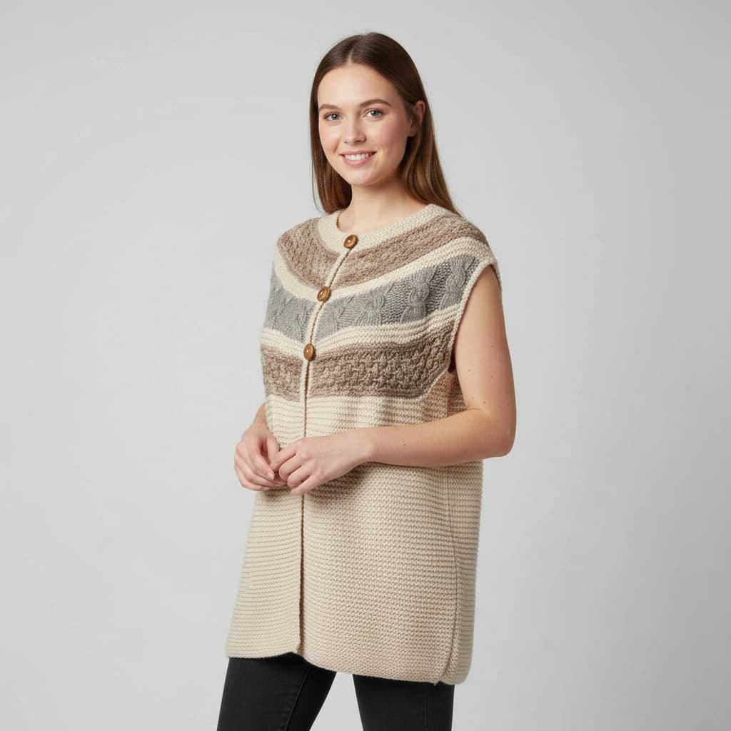 Natural dyes knitwear